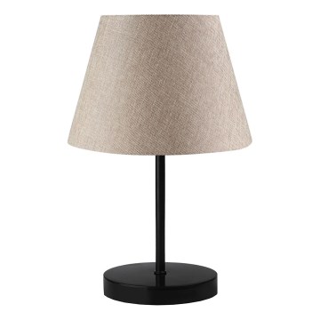 Bordlampe AYD 1xE27/40W/230V beige/sort