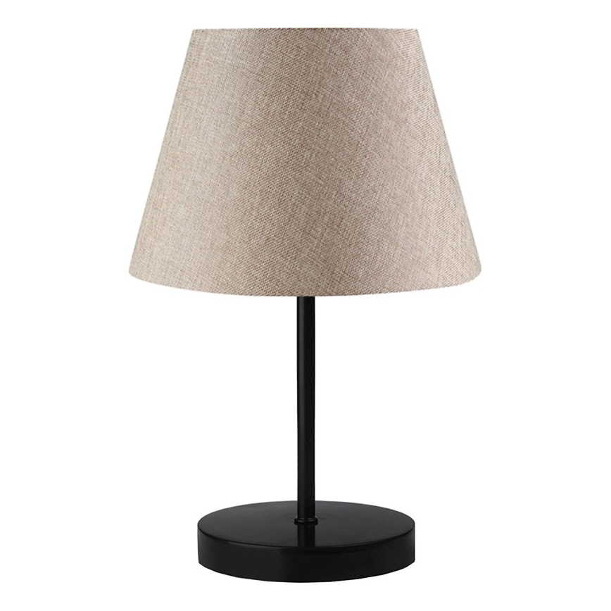 Bordlampe AYD 1xE27/40W/230V beige/sort