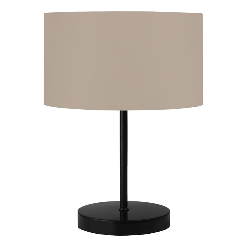 Bordlampe AYD 1xE27/40W/230V beige/sort