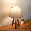 Bordlampe AYD 1xE27/40W/230V brun/beige