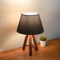 Bordlampe AYD 1xE27/40W/230V brun/Sort