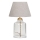 Bordlampe AYD 1xE27/40W/230V creme / klar