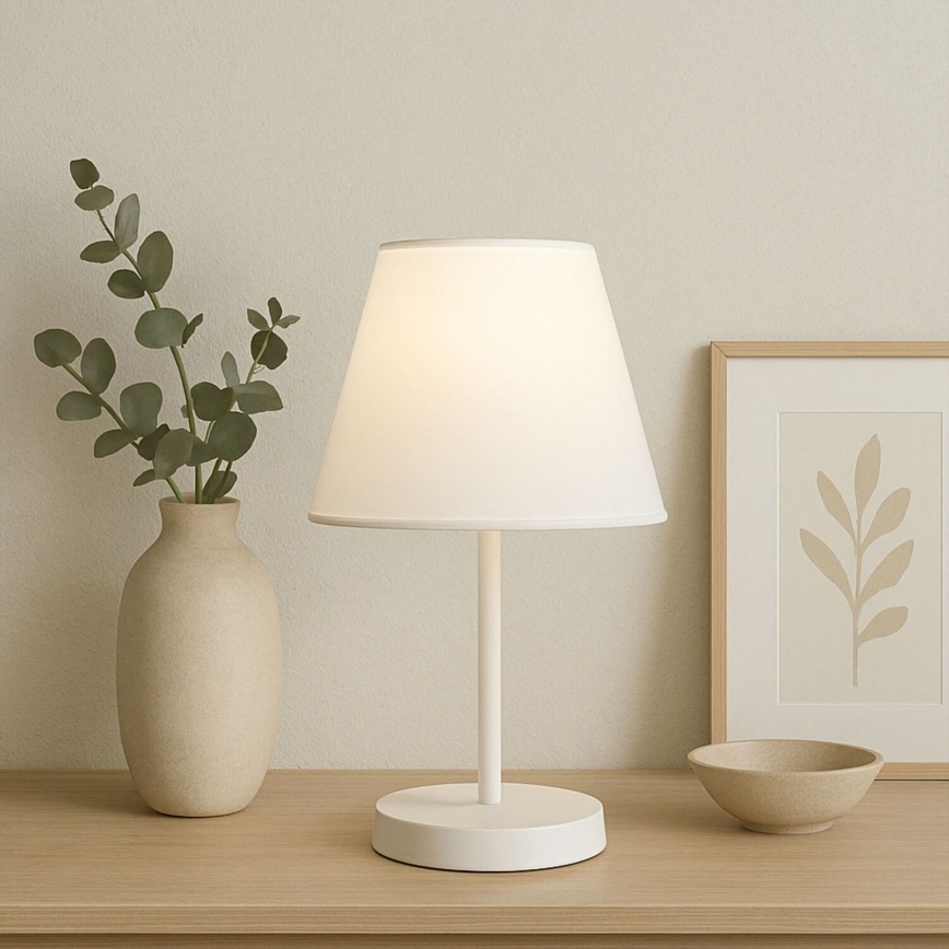 Bordlampe AYD 1xE27/40W/230V hvid