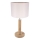 Bordlampe BENITA 1xE27/60W/230V 48 cm cremefarvet/eg