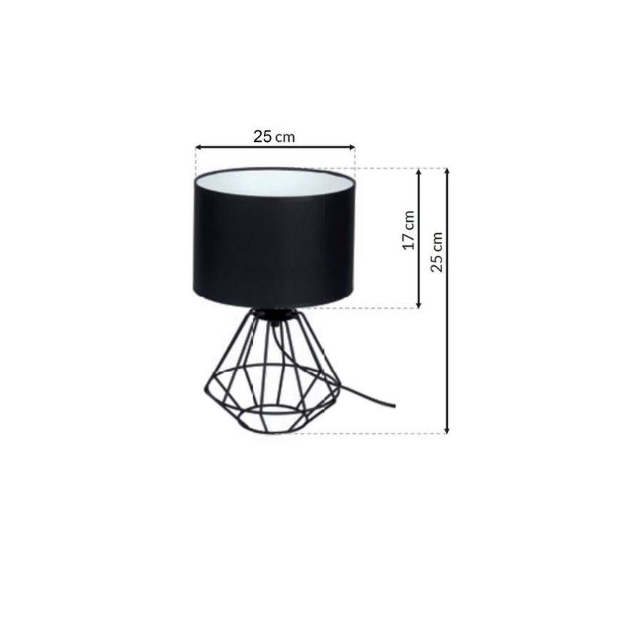 Bordlampe COLIN 1xE27/60W/230V