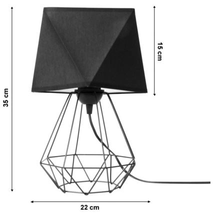 Bordlampe DIAMENT 1xE27/60W/230V