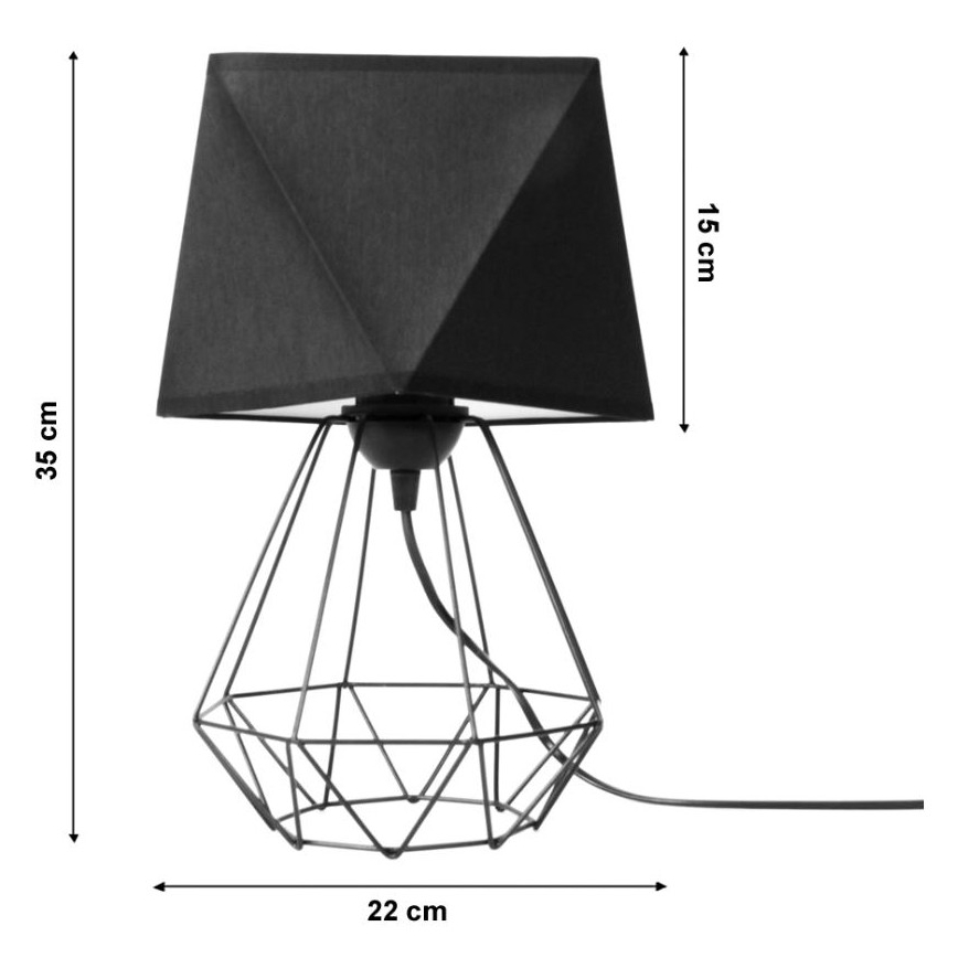 Bordlampe DIAMENT 1xE27/60W/230V