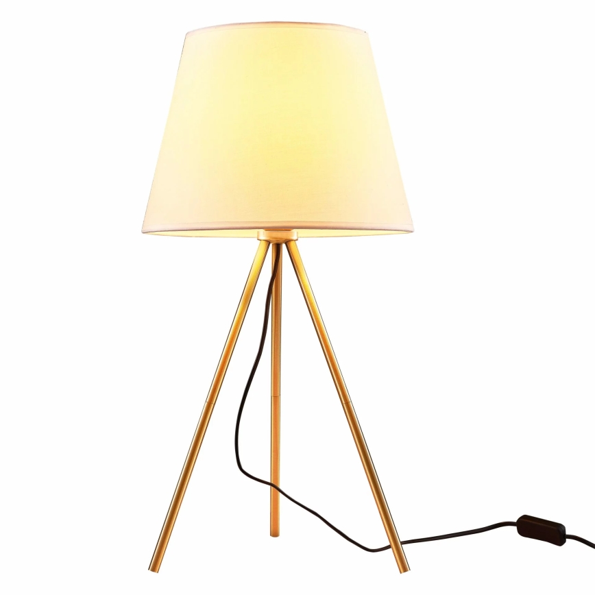 Bordlampe ELENA 1xE27/20W/230V hvid