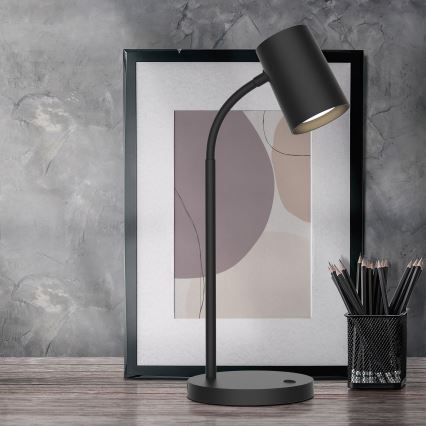 Bordlampe FELIX 1xGU10/9W/230V sort