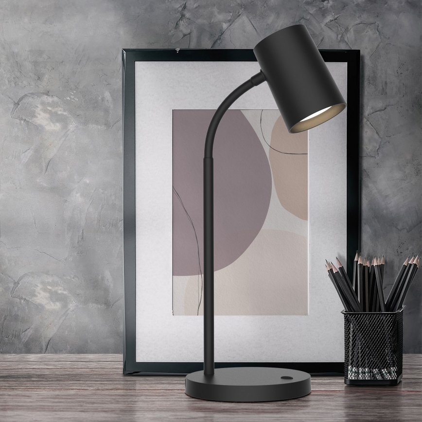 Bordlampe FELIX 1xGU10/9W/230V sort