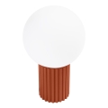 Bordlampe HALO 1xG9/8W/230V diameter 12 cm orange