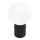 Bordlampe HALO 1xG9/8W/230V diameter 12 cm sort