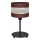 Bordlampe HELEN 1xE27/15W/230V brun/sort/gylden