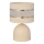 Bordlampe HELEN 1xE27/15W/230V cremefarvet/gylden