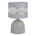 Bordlampe HELEN 1xE27/15W/230V grå/sølvfarvet
