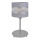 Bordlampe HELEN 1xE27/15W/230V grå/sølvfarvet