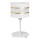 Bordlampe HELEN 1xE27/15W/230V hvid/gylden