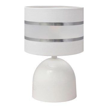 Bordlampe HELEN 1xE27/15W/230V hvid