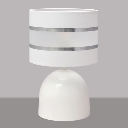 Bordlampe HELEN 1xE27/15W/230V hvid