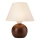 Bordlampe JUTA 1xE27/60W/230V - FSC certificeret