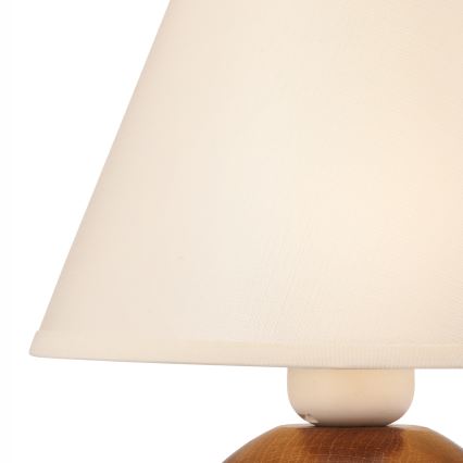 Bordlampe JUTA 1xE27/60W/230V bøg - FSC certificeret