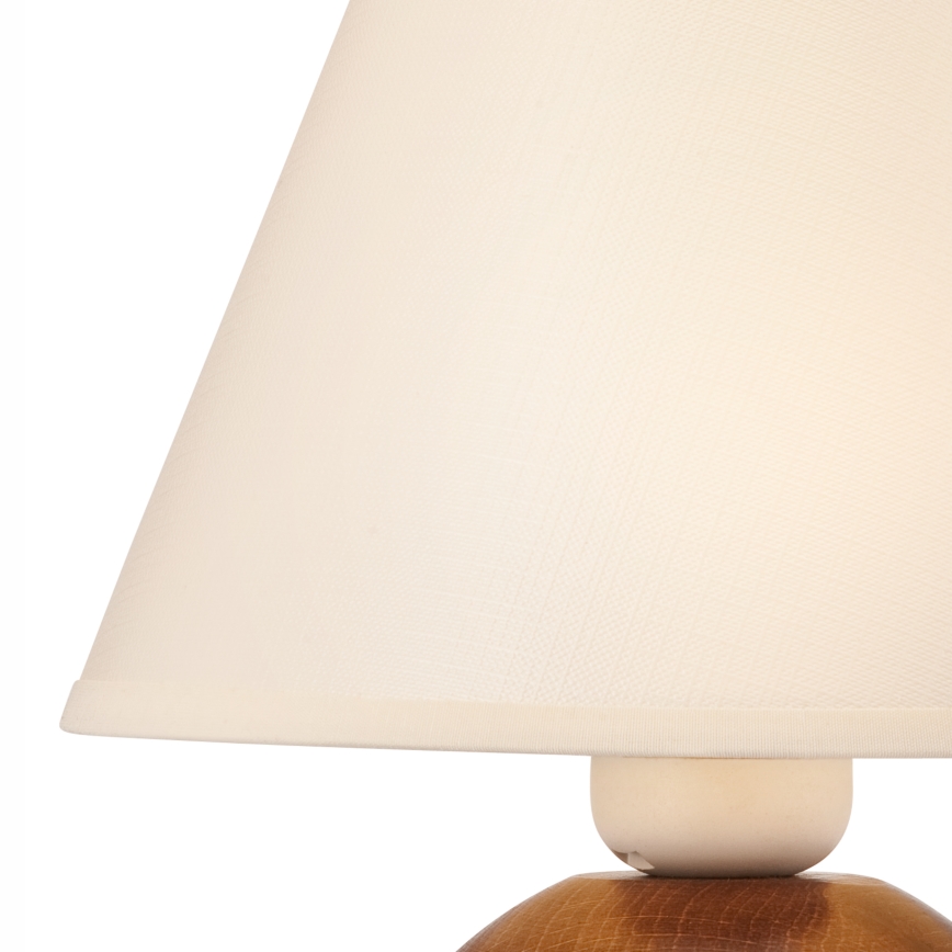 Bordlampe JUTA 1xE27/60W/230V bøg - FSC certificeret