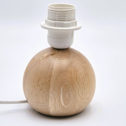 Bordlampe JUTA 1xE27/60W/230V bøg