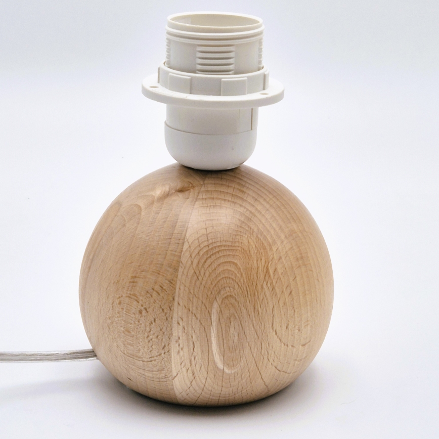 Bordlampe JUTA 1xE27/60W/230V bøg