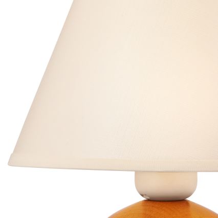 Bordlampe JUTA 1xE27/60W/230V bøg