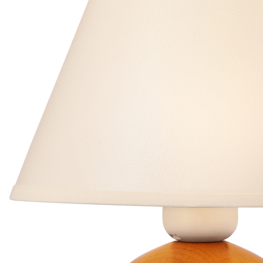 Bordlampe JUTA 1xE27/60W/230V bøg