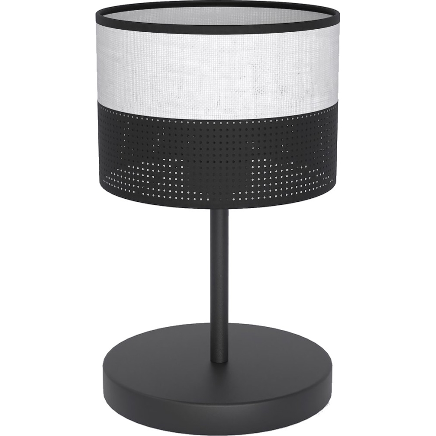 Bordlampe KARBON 1xE27/15W/230V sort/grå