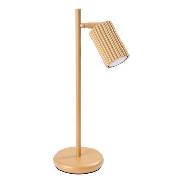 Bordlampe KARBON 1xGU10/10W/230V guldfarvet