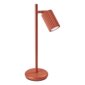 Bordlampe KARBON 1xGU10/10W/230V rød