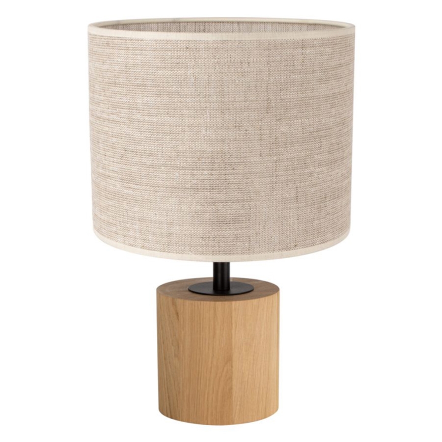 Bordlampe KRETA 1xE27/25W/230V eg/beige eg