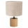 Bordlampe KRETA 1xE27/25W/230V eg/beige eg