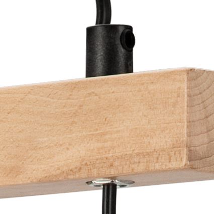 Bordlampe LEON 1xE27/60W/230V bøg - FSC certificeret