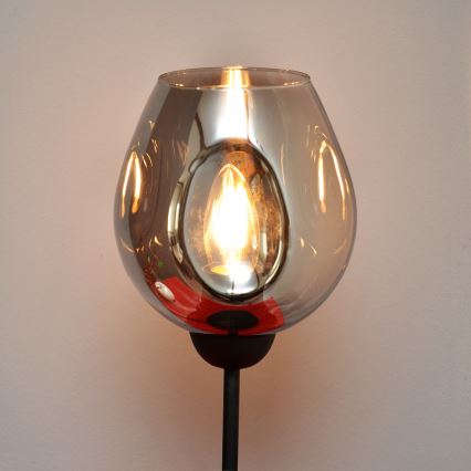 Bordlampe LILI 1xE27/15W/230V sort/grå