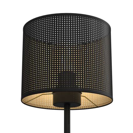 Bordlampe LOFT SHADE 1xE27/60W/230V diameter 18 cm sort/gylden