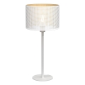 Bordlampe LOFT SHADE 1xE27/60W/230V Ø 25 cm hvid/guld