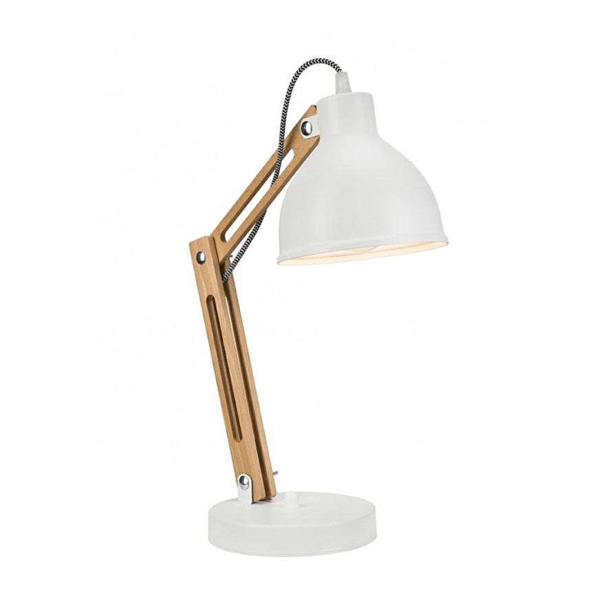 Bordlampe MARCELLO 1xE27/60W/230V bøg
