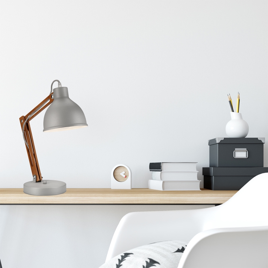 Bordlampe MARCELLO 1xE27/60W/230V bøg - FSC certificeret