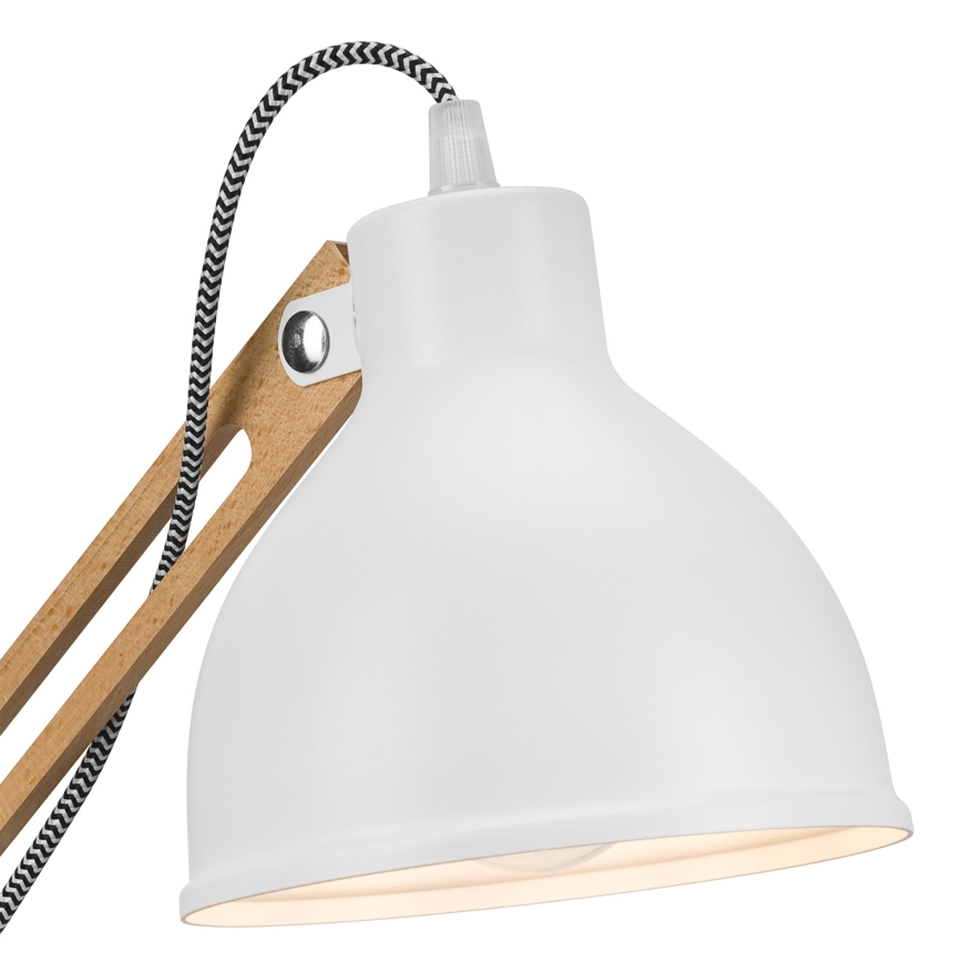 Bordlampe MARCELLO 1xE27/60W/230V bøg