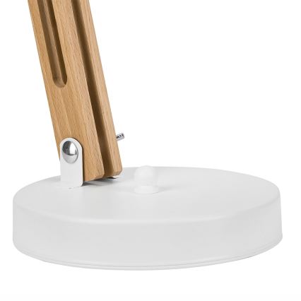 Bordlampe MARCELLO 1xE27/60W/230V bøg