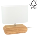 Bordlampe MARINNA 1xE27/25W/230V - FSC-certificeret