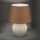 Bordlampe MASAI 1xE27/40W/230V keramik brun/beige