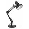 Bordlampe med klemme 2-i-1 1xE27/60W/230V sort