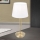 Bordlampe med USB-port LUDWIG 1xE27/40W/230V 50 cm hvid/guldfarvet