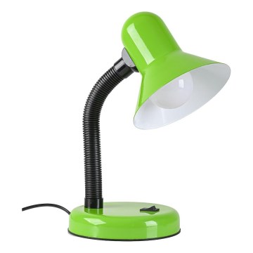Bordlampe MENTOR 1xE27/15W/230V grøn