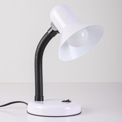 Bordlampe MENTOR 1xE27/15W/230V hvid