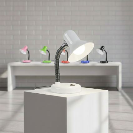 Bordlampe MENTOR 1xE27/15W/230V hvid